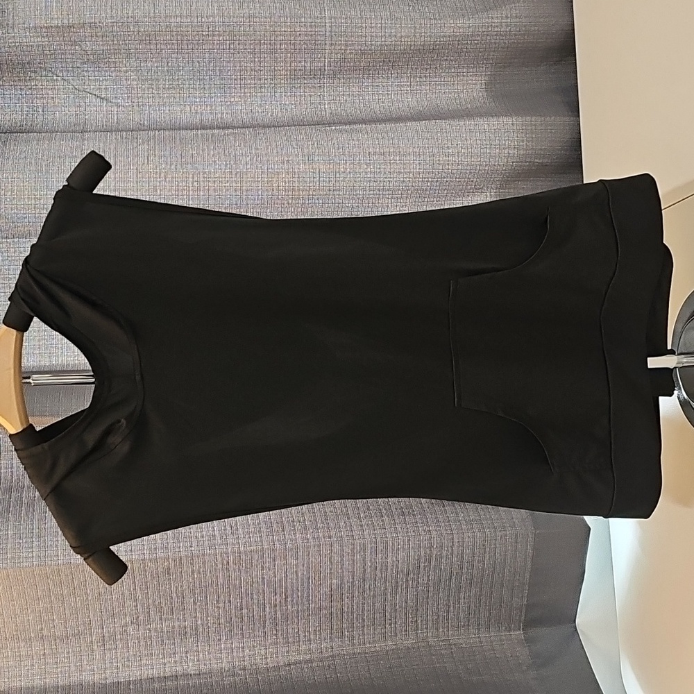 Open Back, Black, Hooded Tank Top